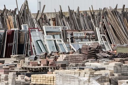 Reusable,Waste,From,Old,Houses,And,Buildings